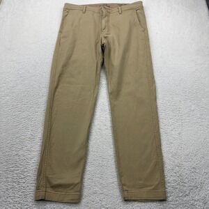 Levis XX Chino Standard Taper Mens Khaki Tan Pants 34x30 S110732 AD